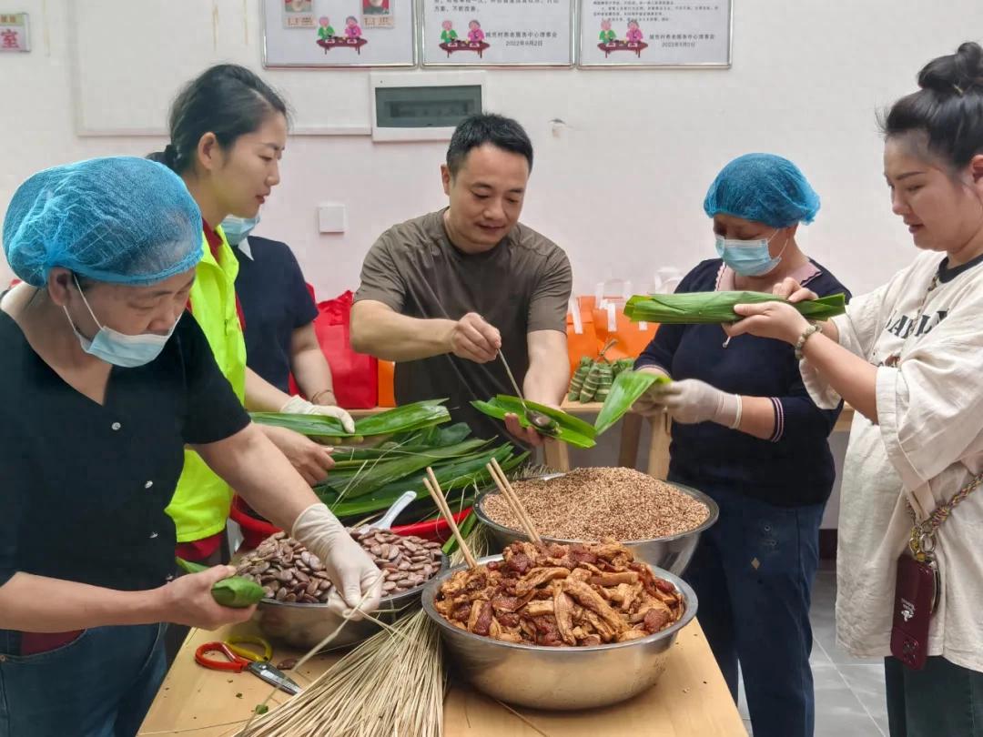 姑田鎮：粽葉飄香迎端午 敬老情濃暖人心