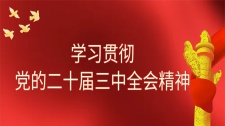 學習貫徹黨的二十屆三中全會精神
